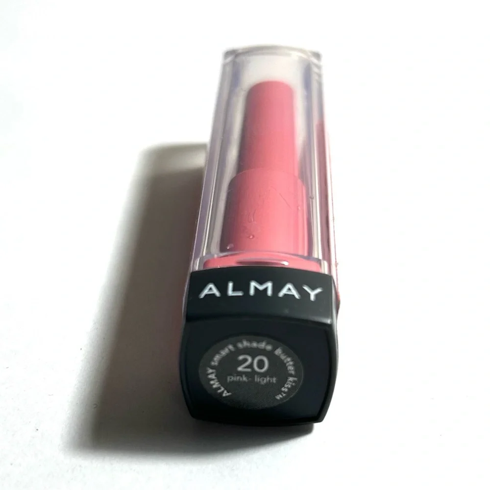NWT Almay Smart Shade Butter Kiss Lipstick, 20 Pink-Light
